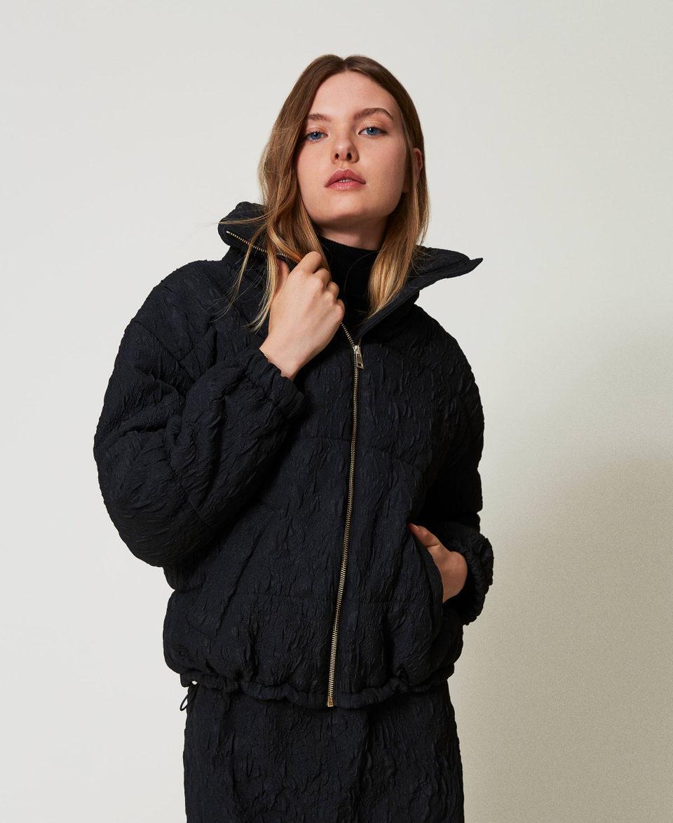 Twin Set Piumino Corto Goffrato