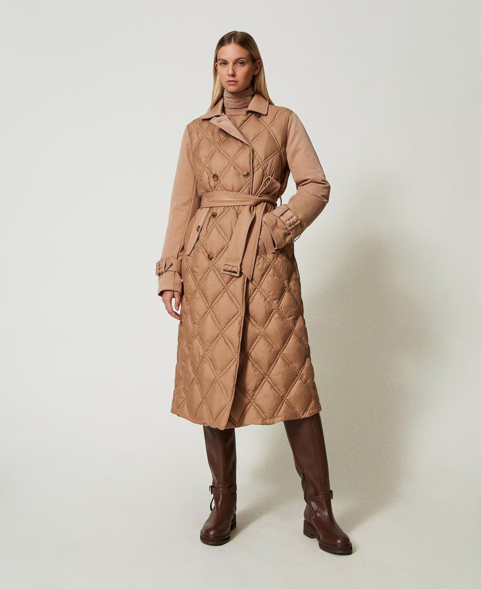 Twin Set Piumino doppiopetto trapuntato