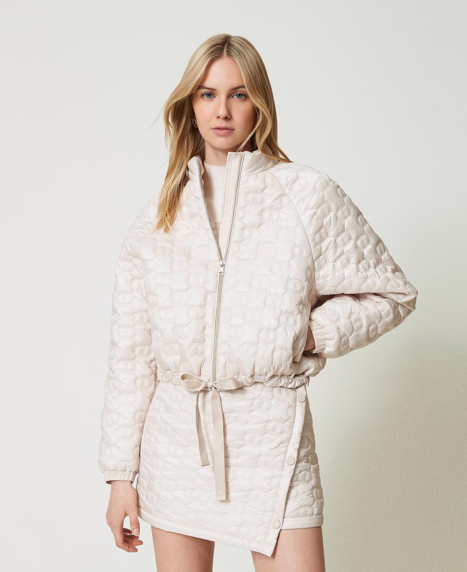 Twin Set Piumino Trapuntato Con Oval T