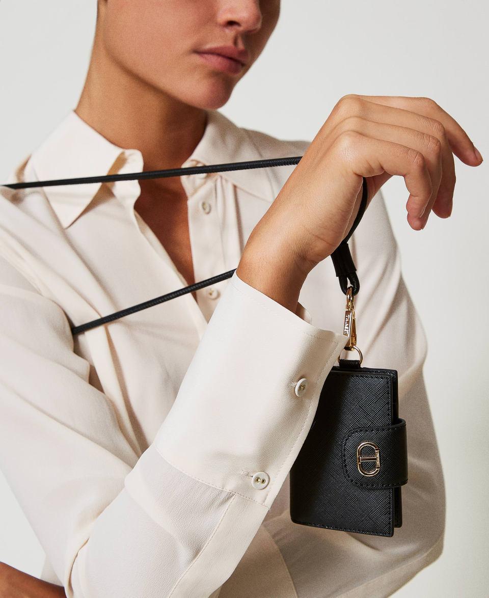 Twin Set Portacarte A Tracolla Con Oval T