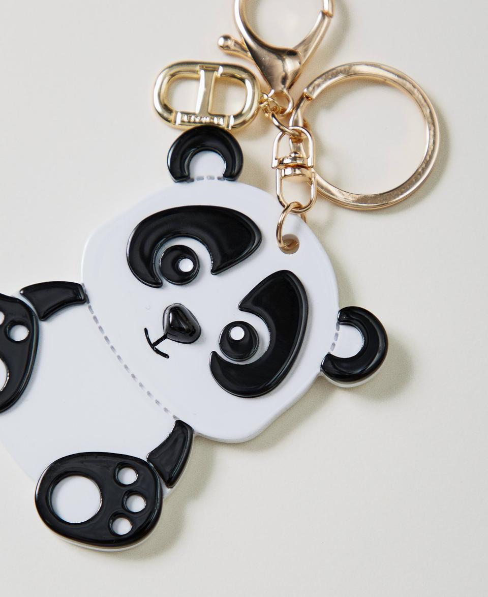 Twin Set Portachiavi Panda Con Oval T