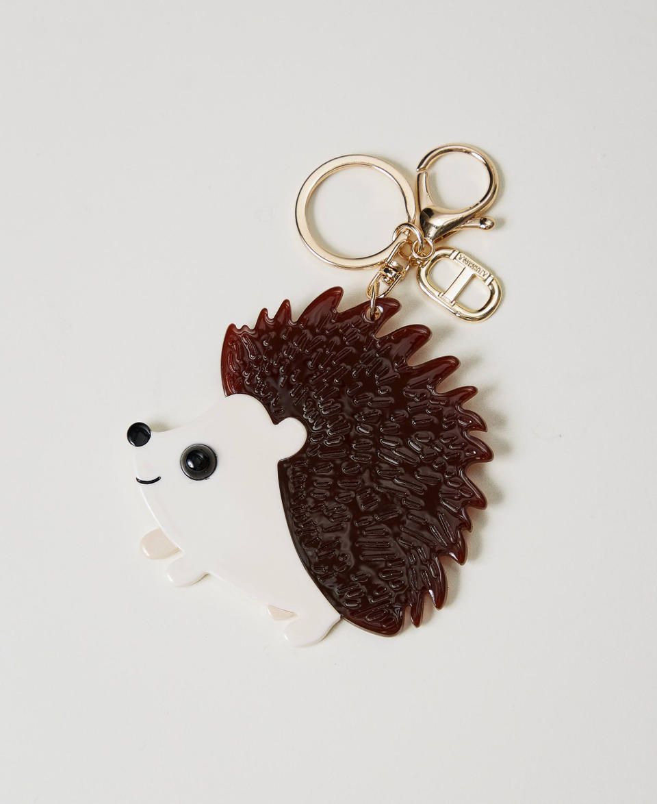 Twin Set Portachiavi Riccio Con Oval T