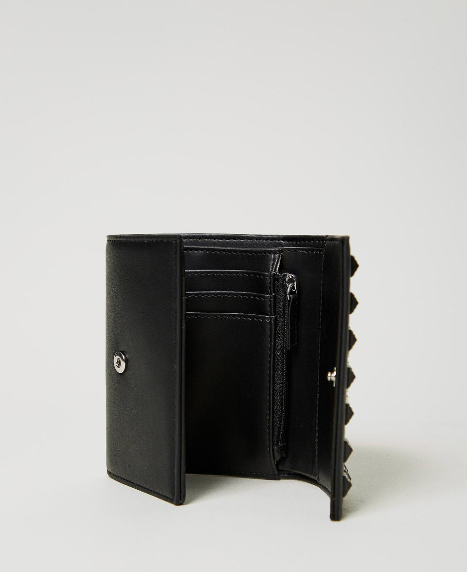 Twin Set Portafoglio Con Patta E Borchie