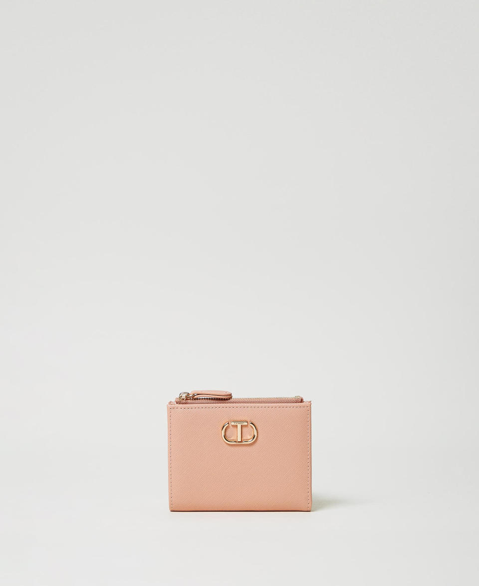 Twin Set Portafoglio Con Zip E Oval T