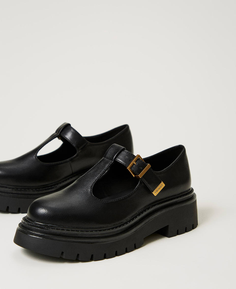 Twin Set Scarpe Mary Jane Con Fibbie