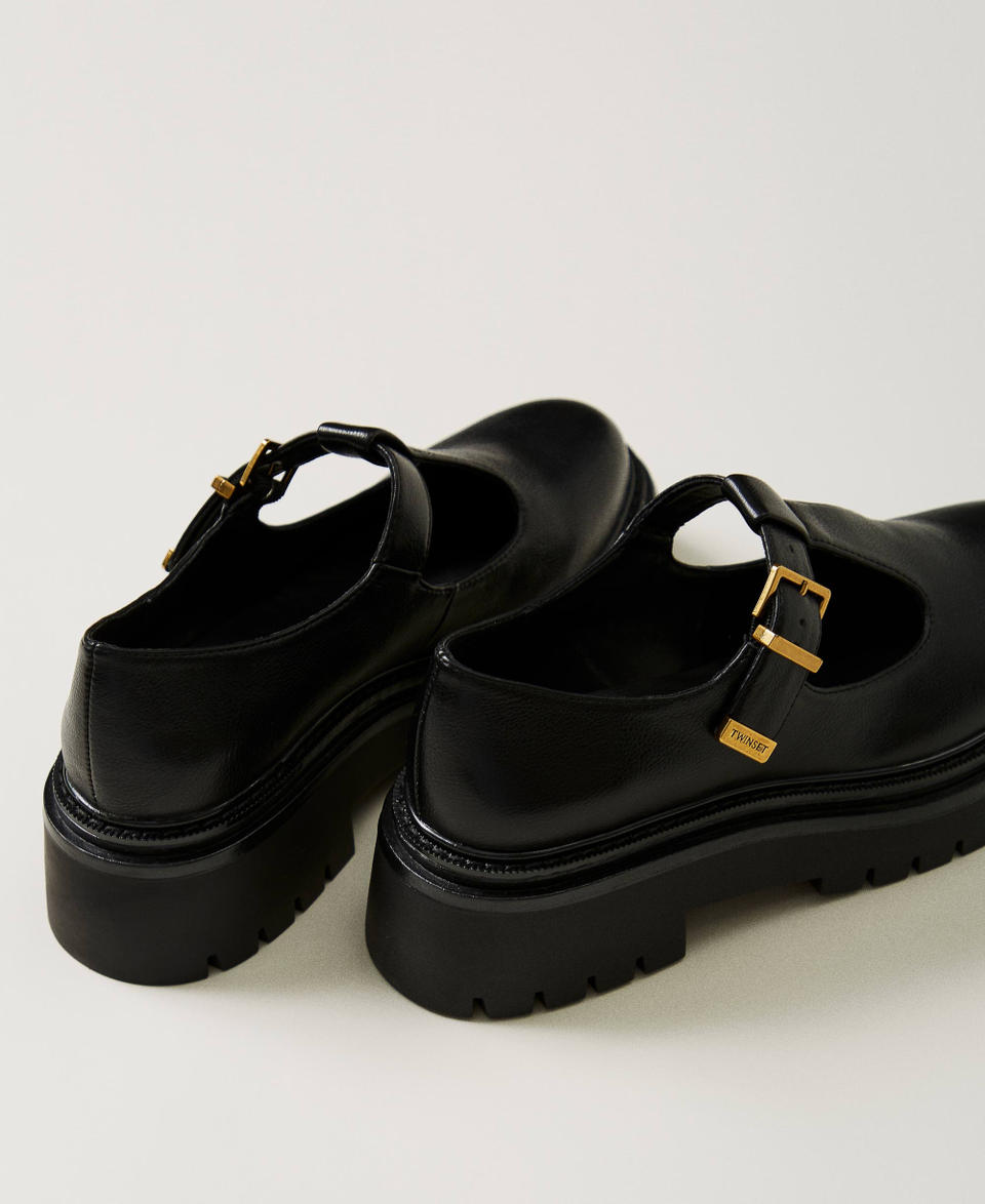 Twin Set Scarpe Mary Jane Con Fibbie