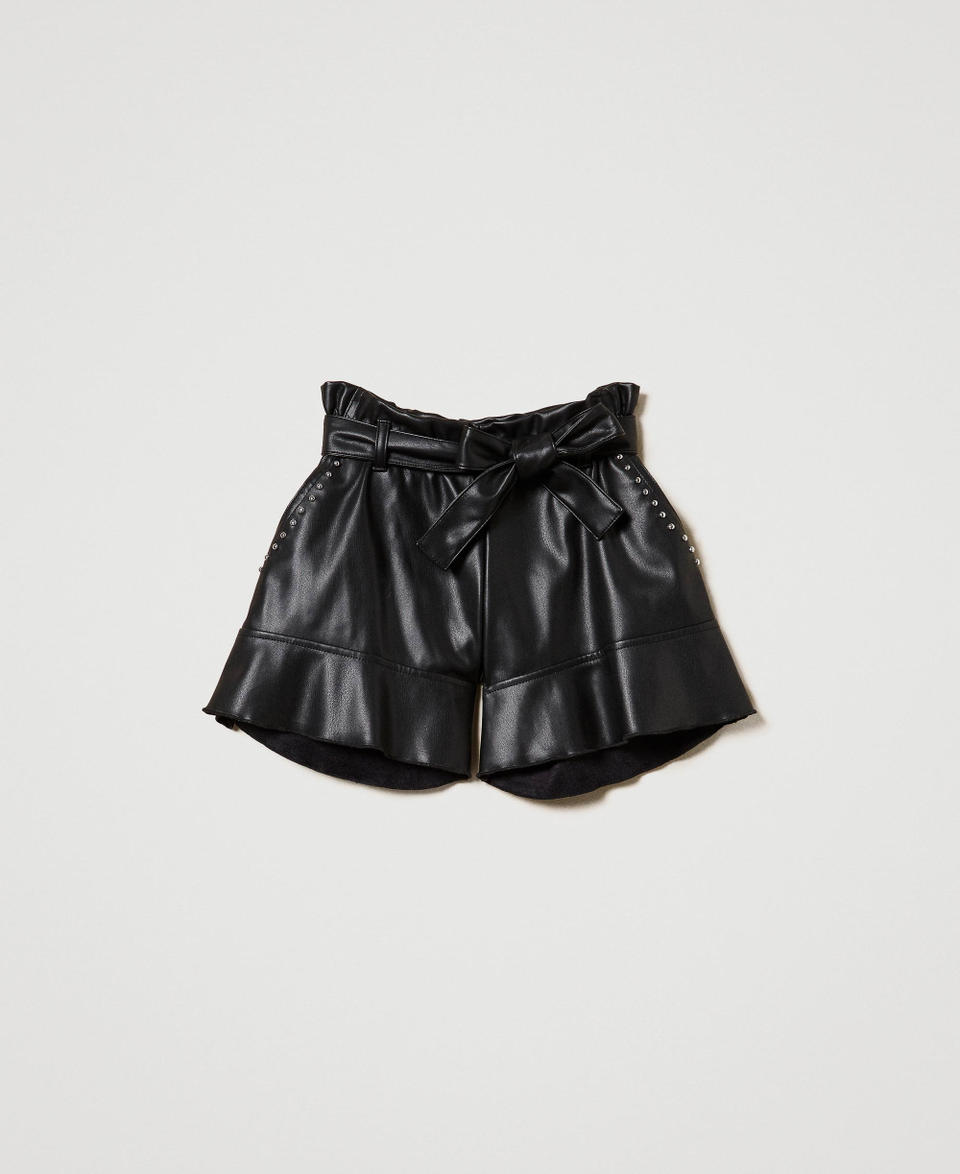 Twin Set Shorts Flare Con Borchie
