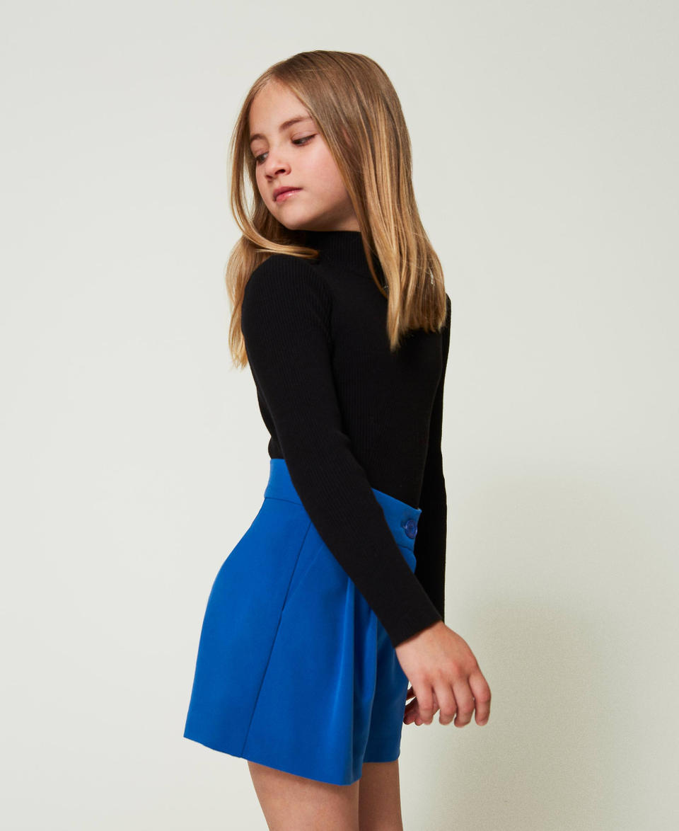 Twin Set Shorts In Flanella