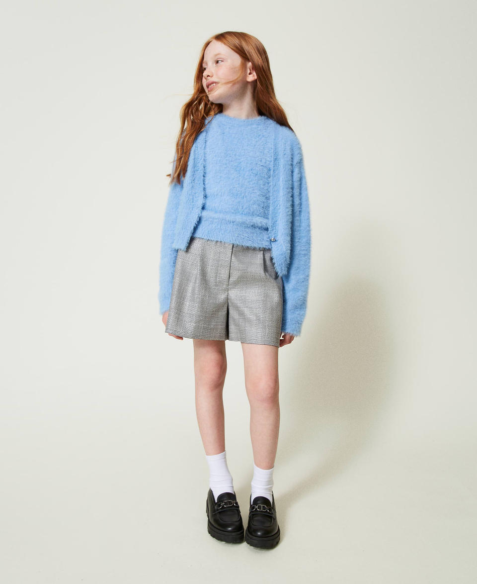 Twin Set Shorts In Principe Di Galles