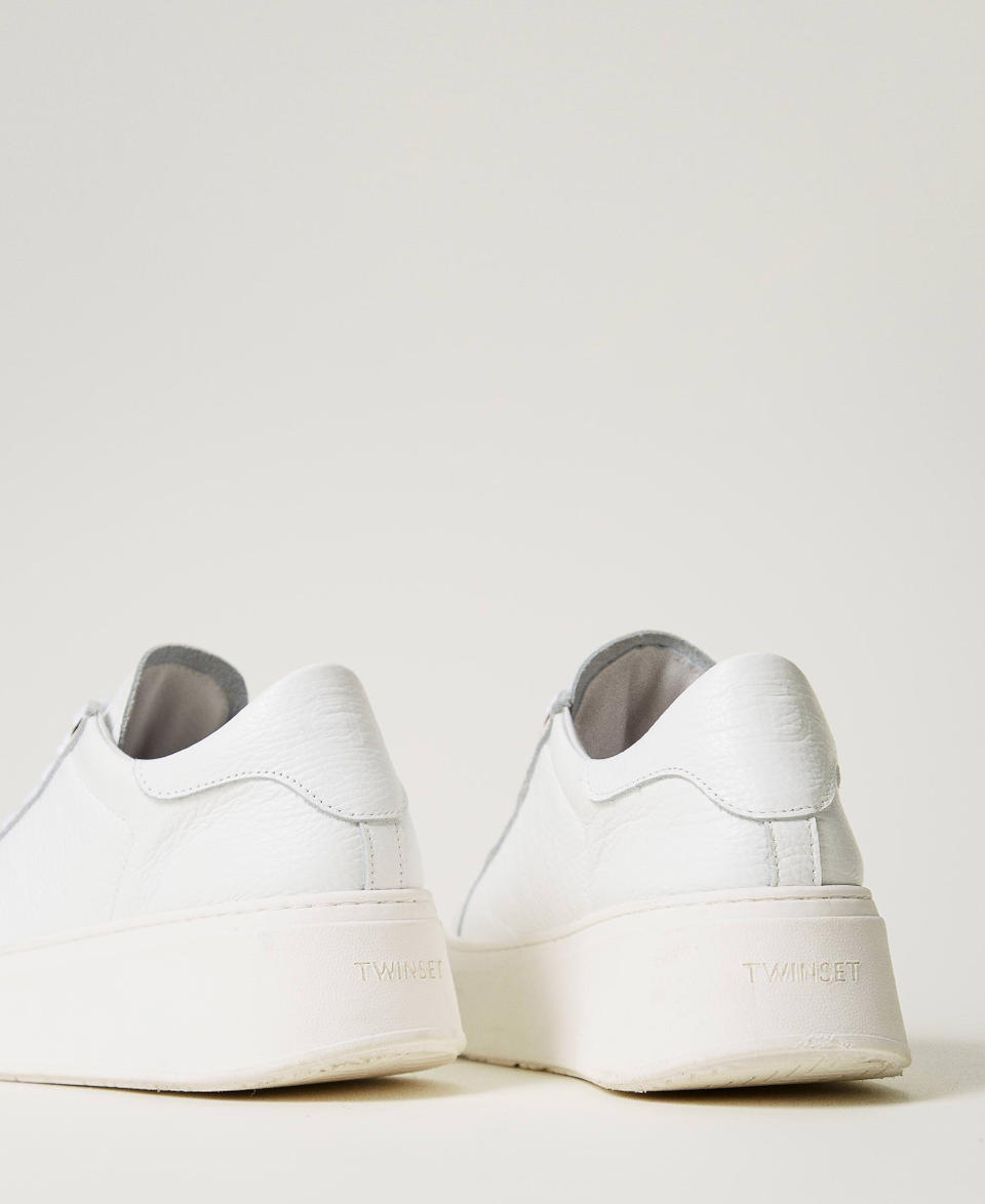Twin Set Sneakers In Pelle