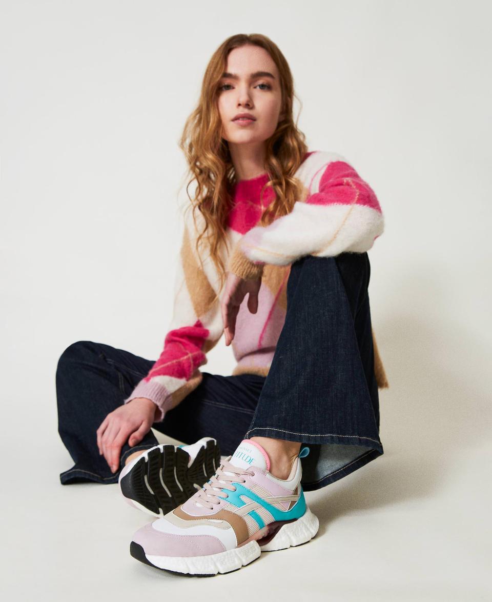 Twin Set Sneakers Running Color Block