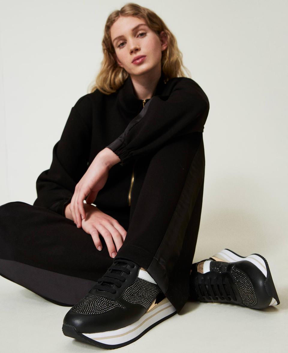 Twin Set Sneakers Running Con Strass