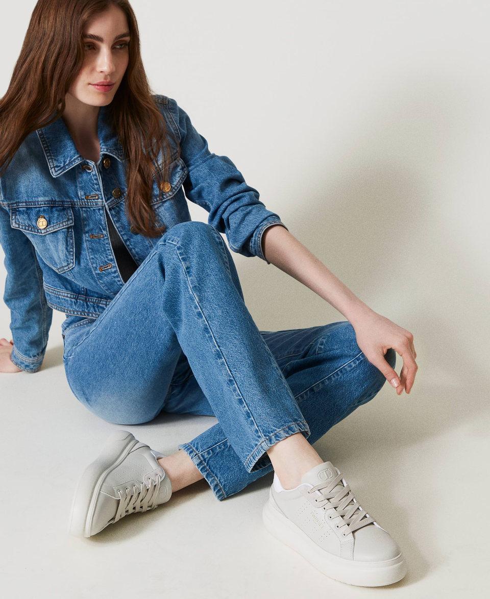 Twin Set Sneakers Traforate Con Logo