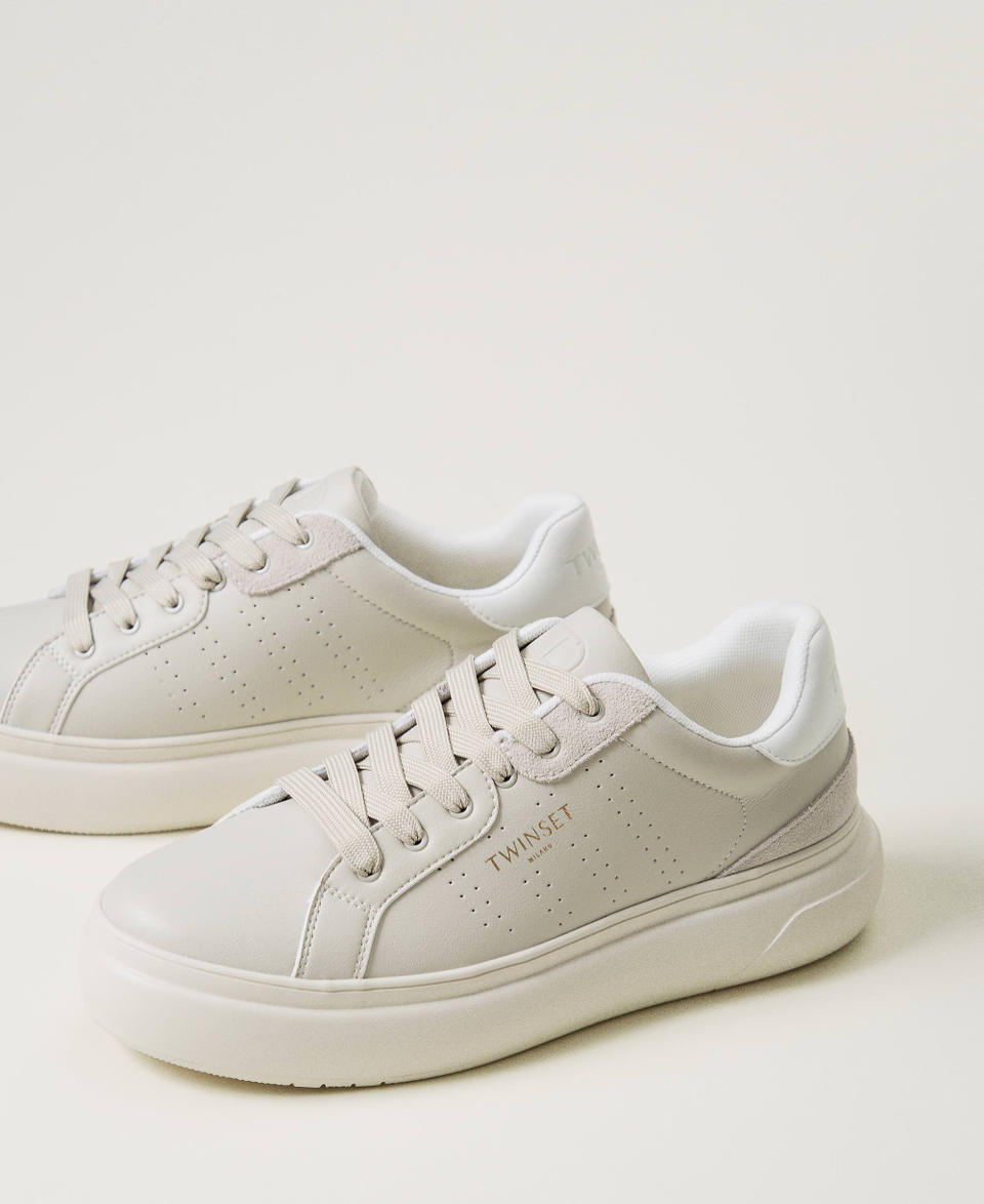 Twin Set Sneakers Traforate Con Logo