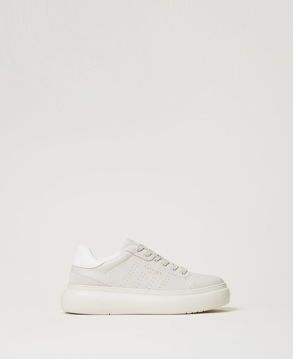 Twin Set Sneakers traforate con logo