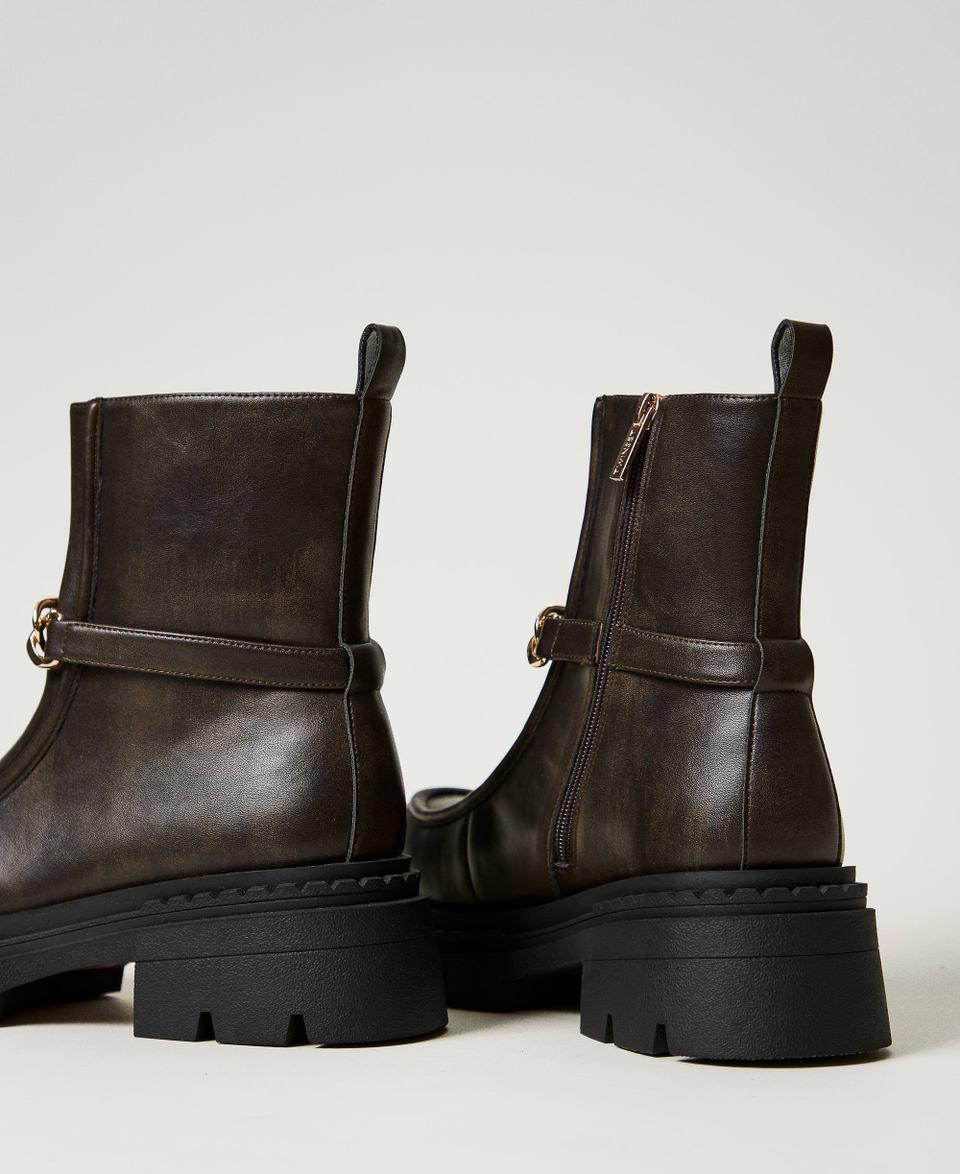 Twin Set Stivaletti Con Morsetto Oval T