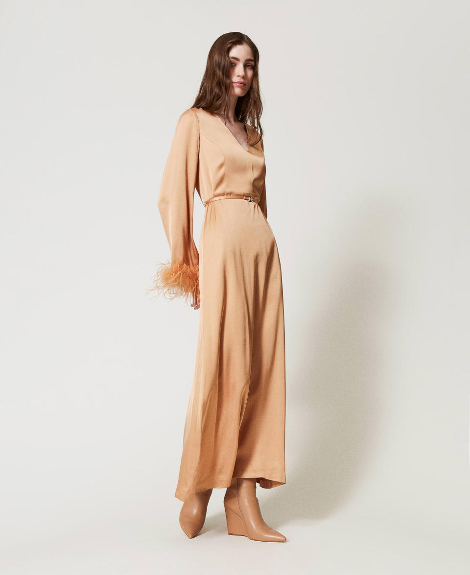 Twin Set Stivaletti Con Zeppa E Targhetta Logo