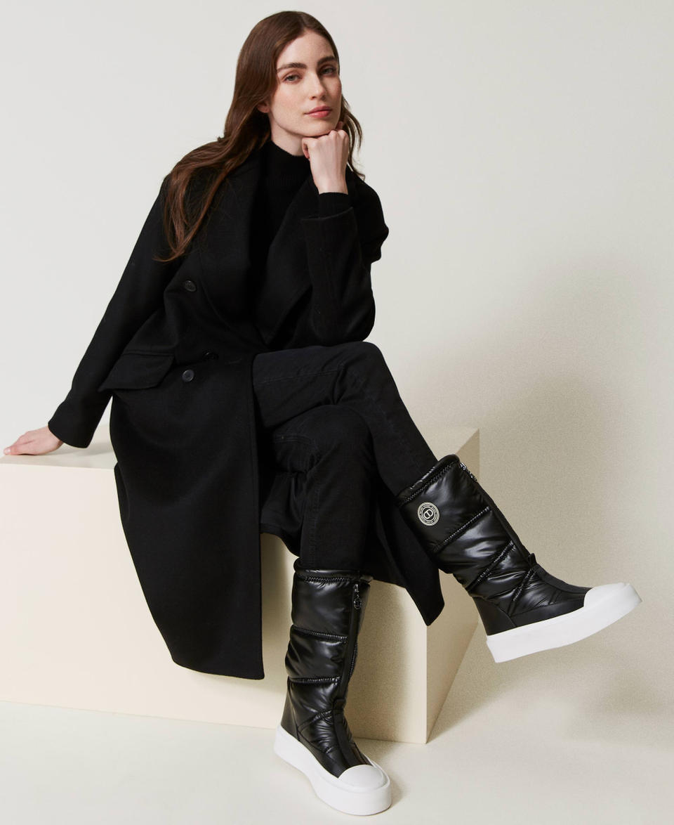 Twin Set Stivali Imbottiti Con Logo