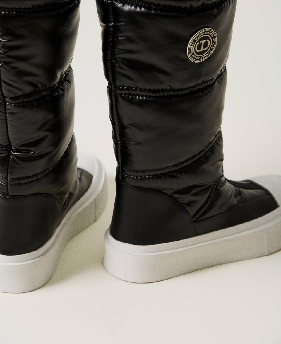 Twin Set Stivali Imbottiti Con Logo