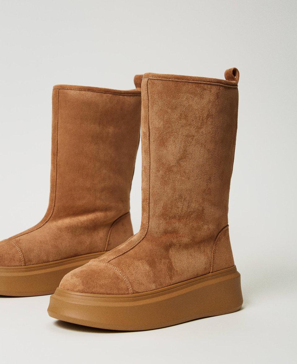 Twin Set Stivali Platform Imbottiti