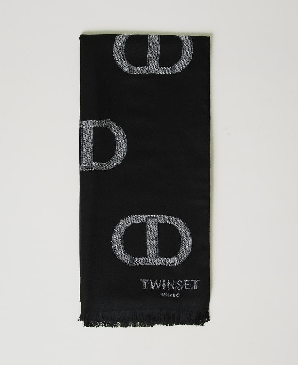 Twin Set Stola a fantasia Oval T fil coupé