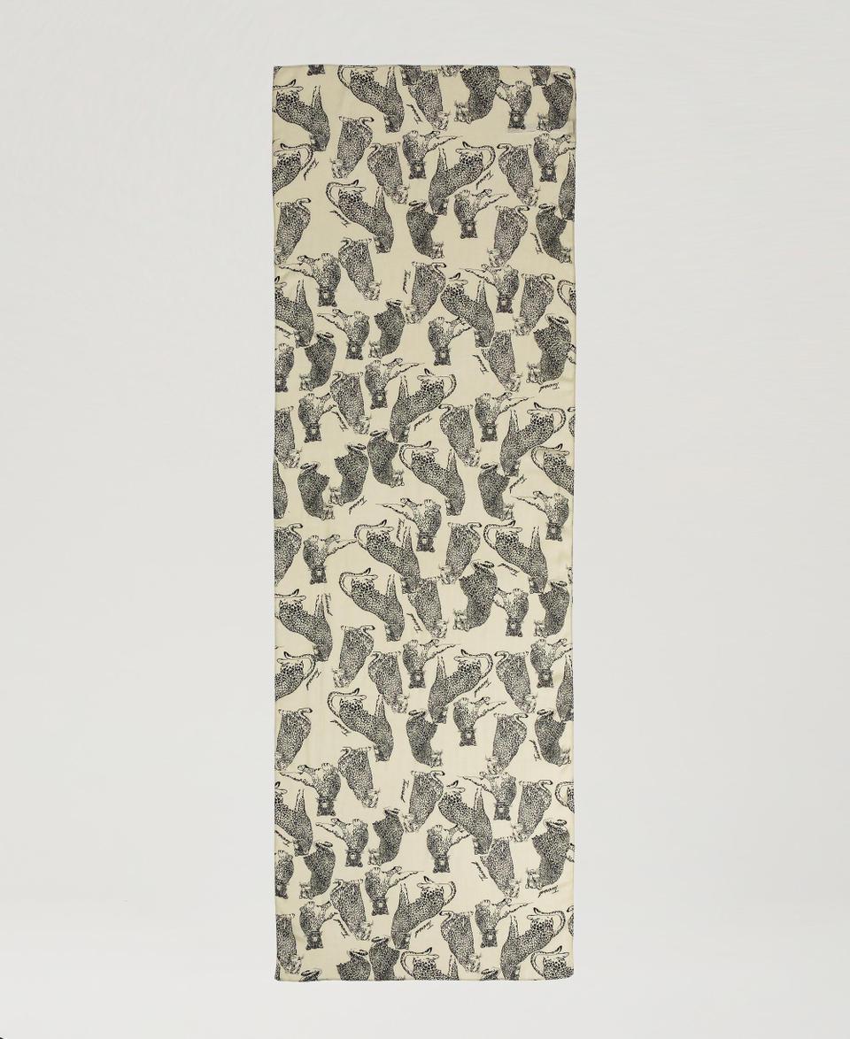 Twin Set Stola Con Stampa Giaguari