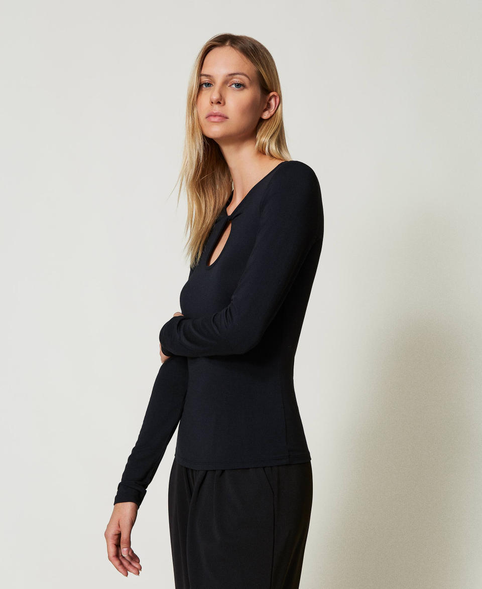 Twin Set T-shirt Con Cut-out