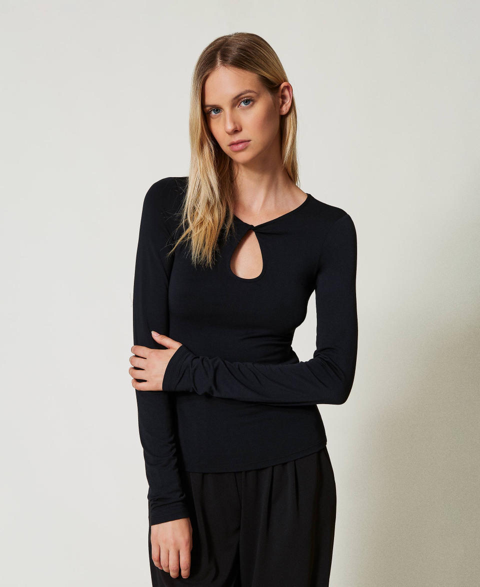 Twin Set T-shirt Con Cut-out