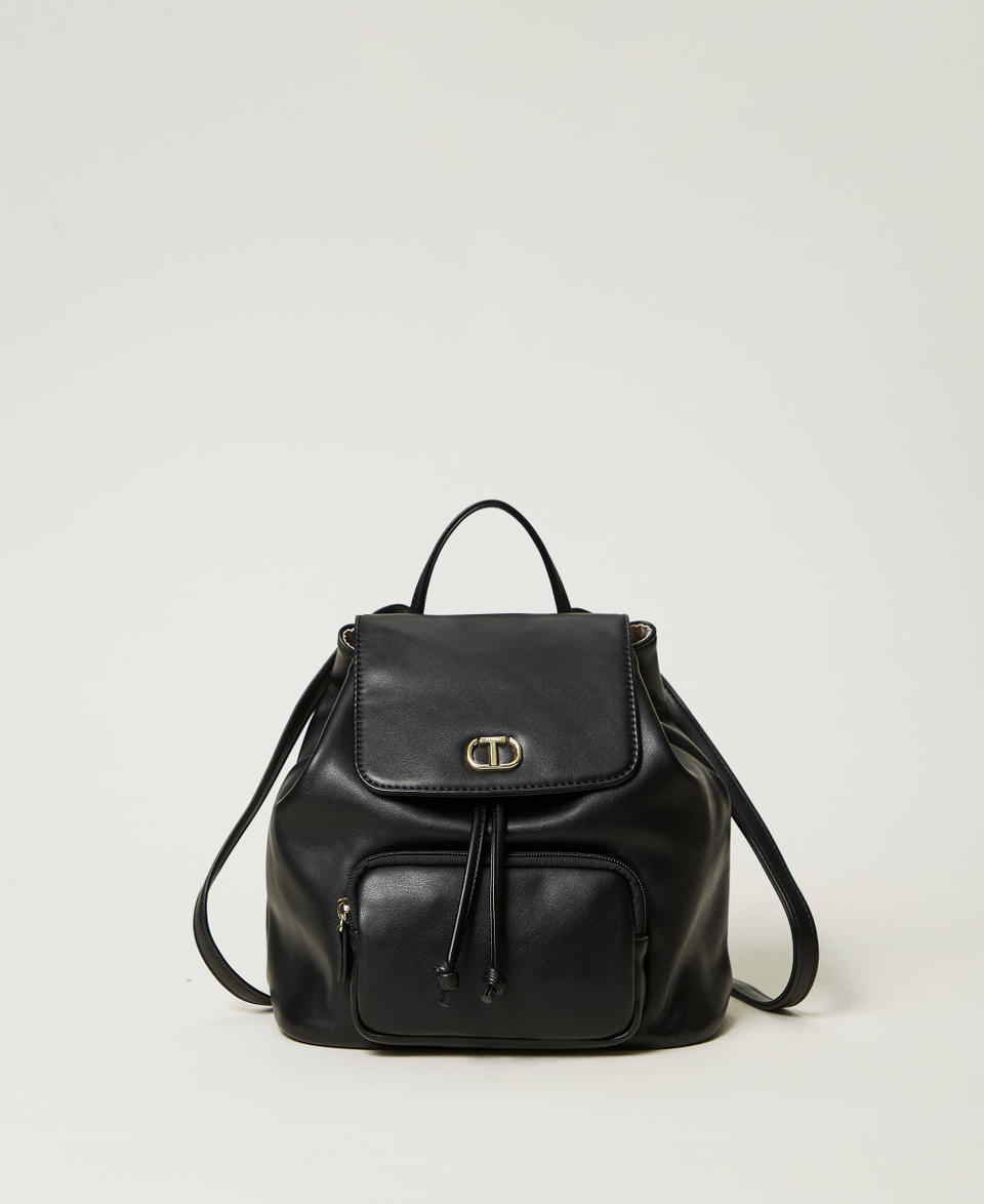 Twin Set Zaino con tasca e Oval T