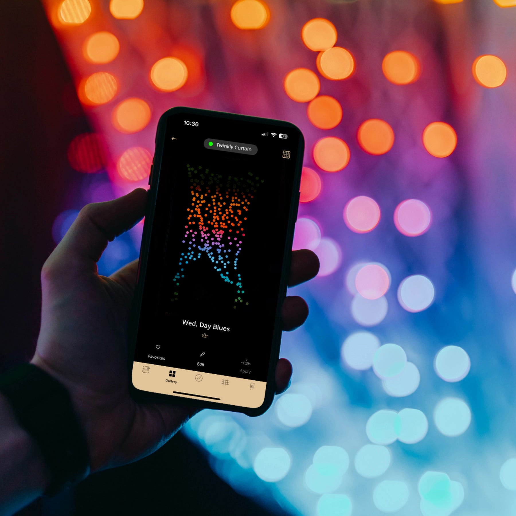 Twinkly Curtain (edizione Multicolore + Bianco)