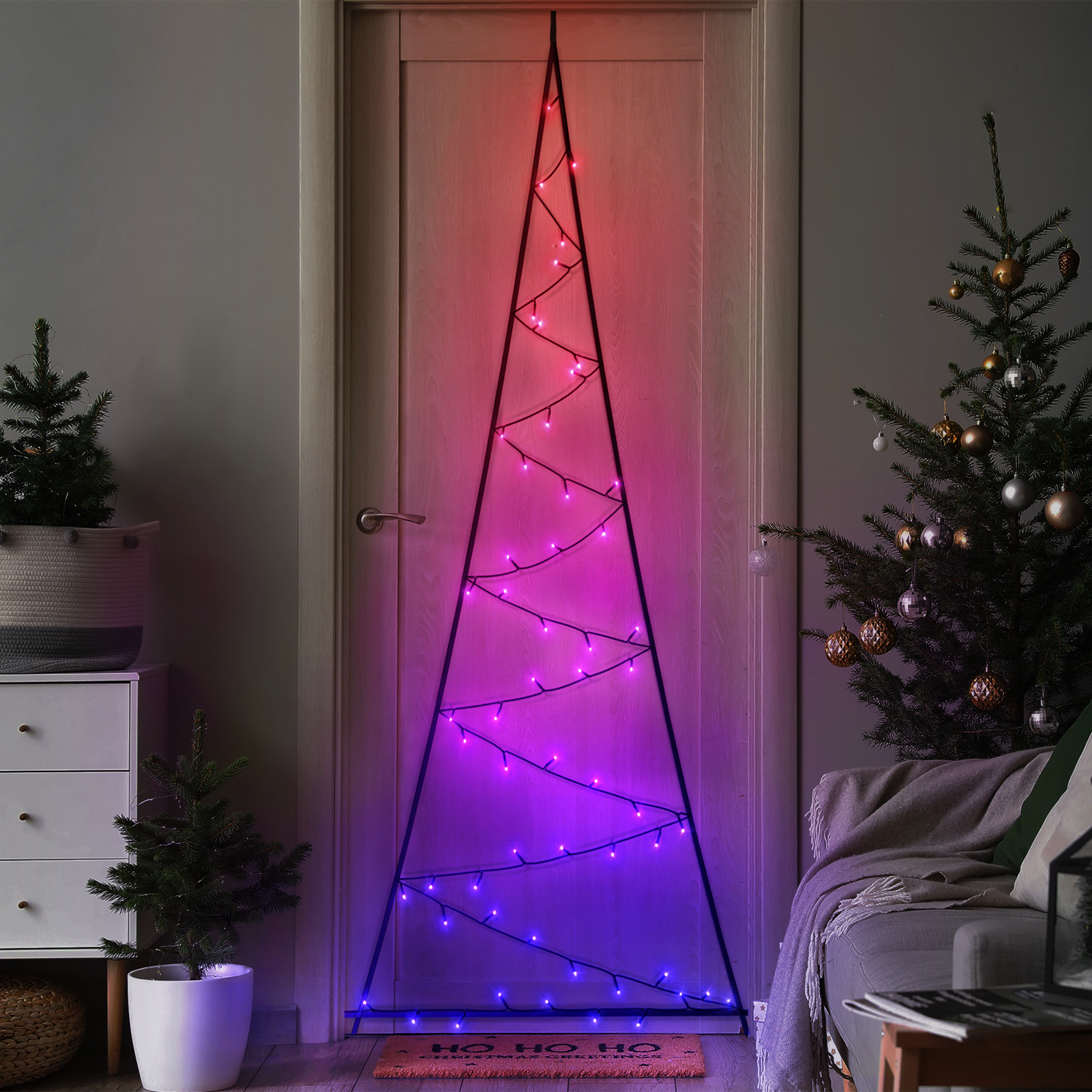 Twinkly Light Tree 2D