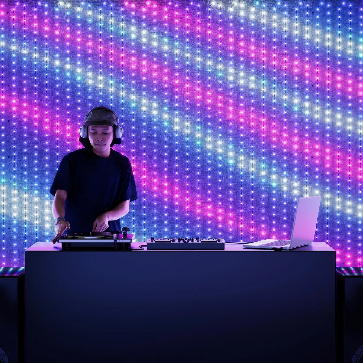 Twinkly Twinkly Lightwall: Audio-Reactive LED Lighting Display For Stages & Events