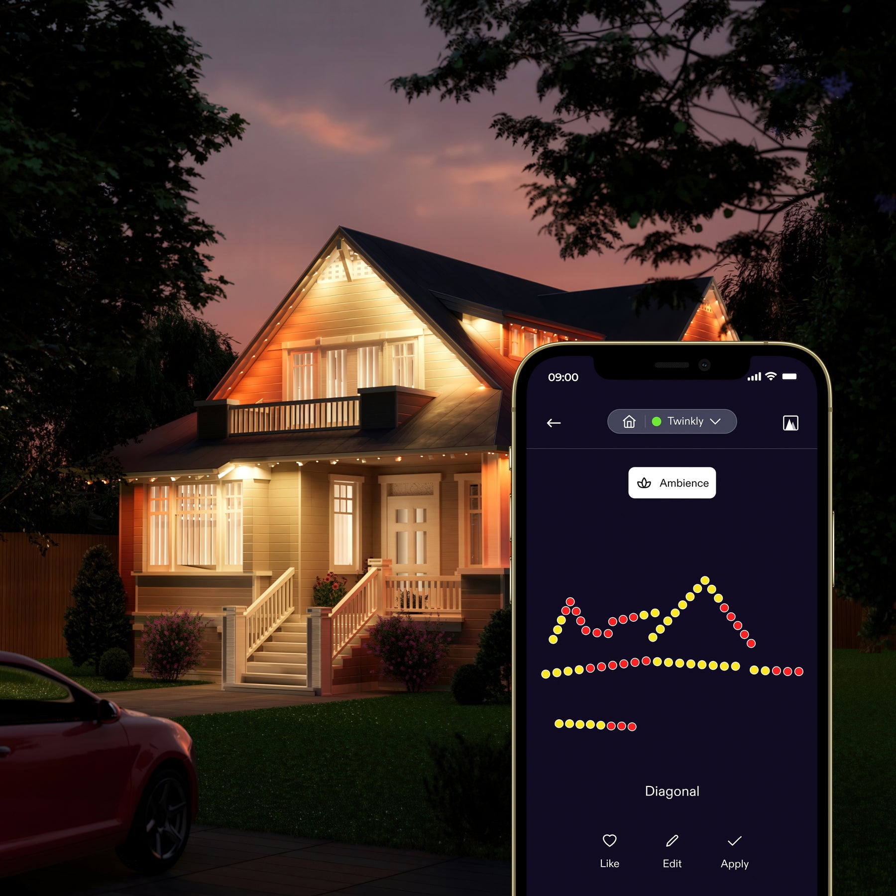 Twinkly Permanent Lights