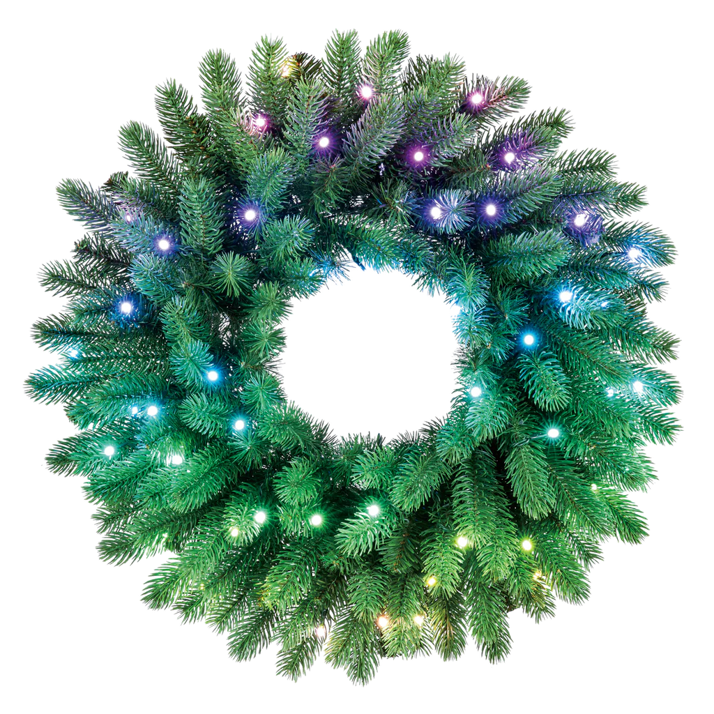Twinkly Pre-lit Regal Wreath