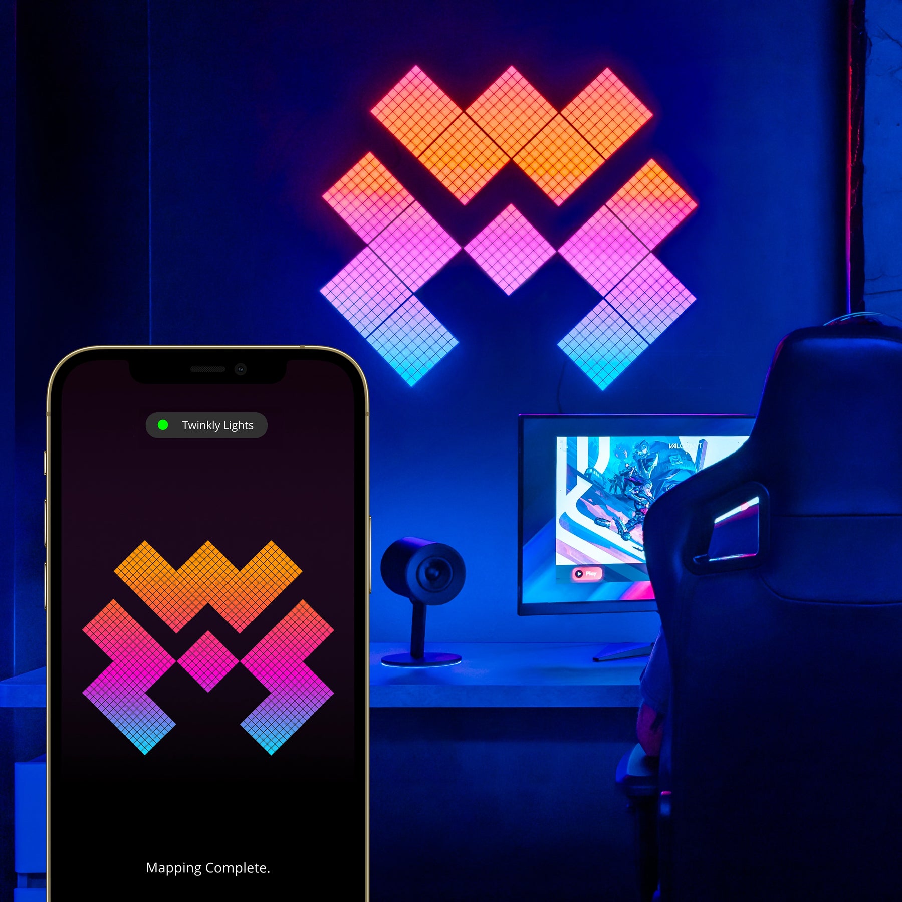 Twinkly Squares (edizione Multicolore)