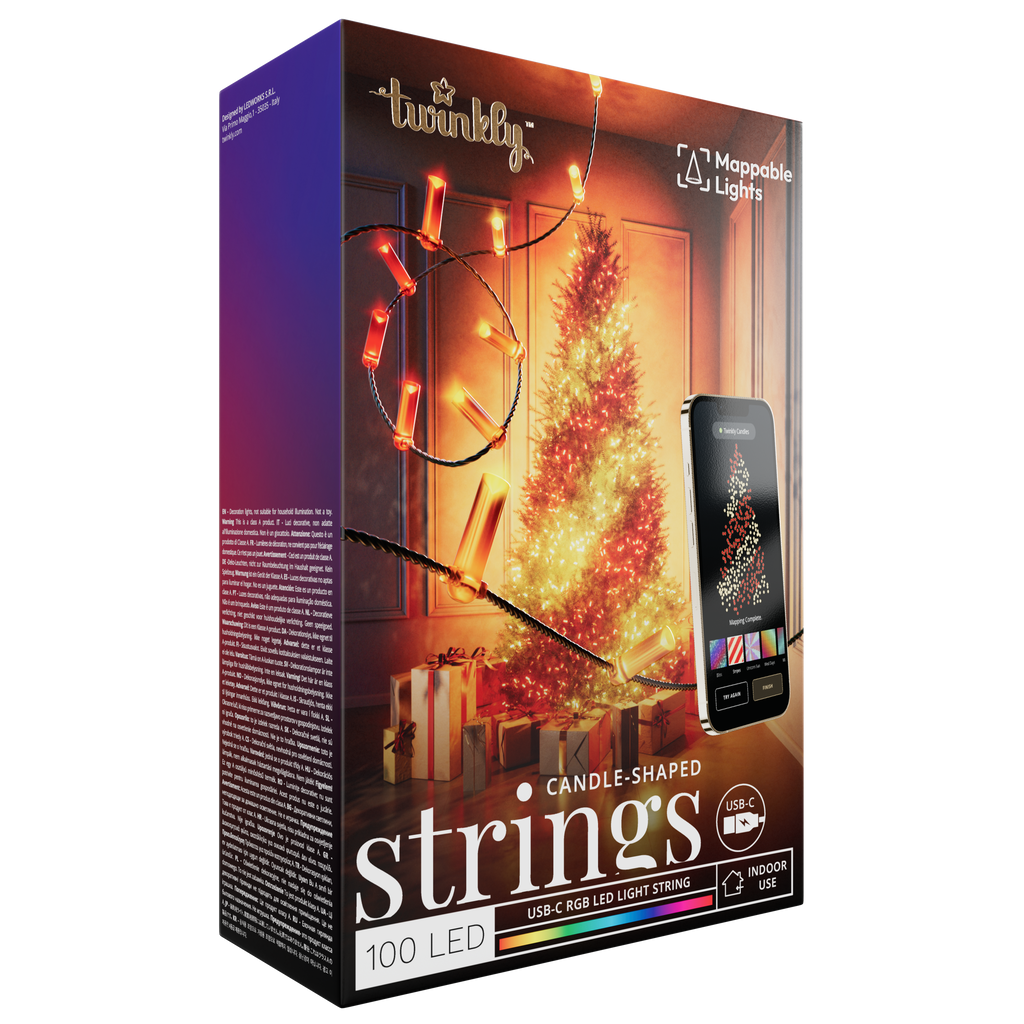 Twinkly Strings USB-C Candles