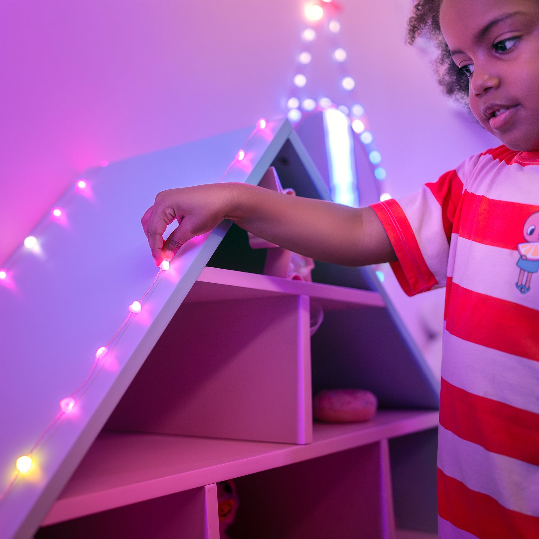 Twinkly Strings USB-C Hearts