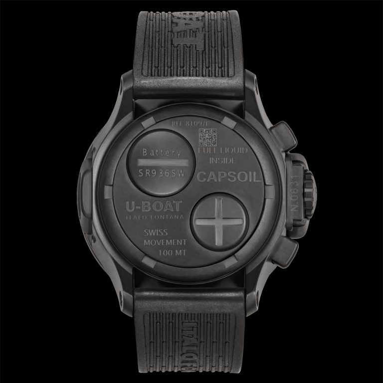 U Boat CAPSOIL CHRONO 45MM DLC