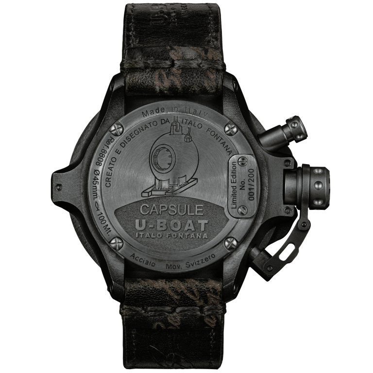 U Boat CAPSULE 45MM PVD BK BL