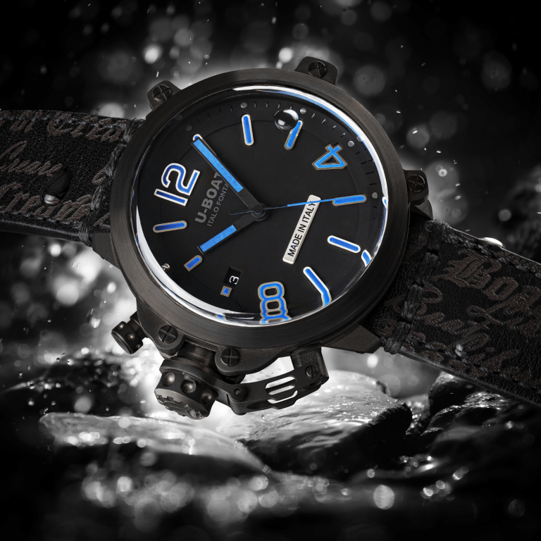 U Boat CAPSULE 45MM PVD BK BL