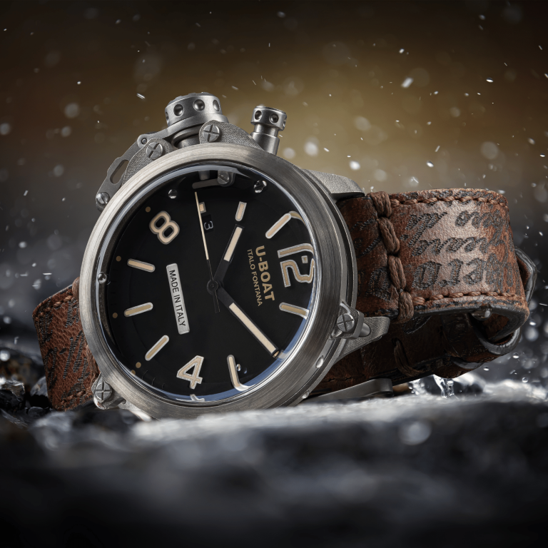 U Boat CAPSULE 45MM SS BK BE