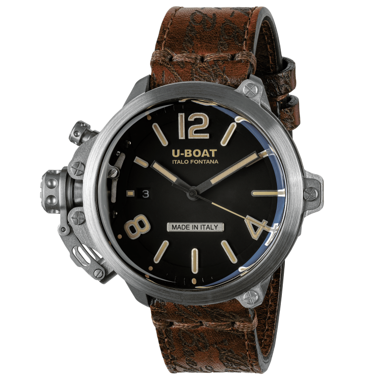 U Boat CAPSULE 45MM SS BK BE