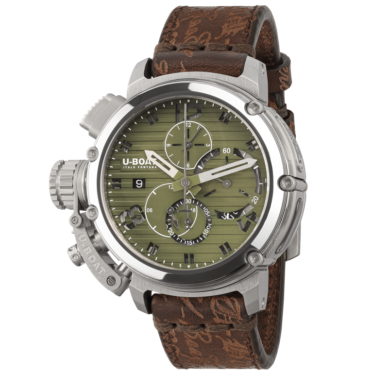 U Boat CHIMERA 46MM CHRONO SS VERDE