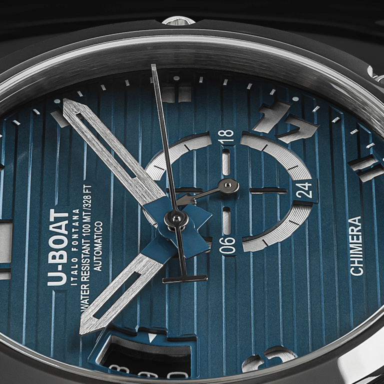 U Boat CHIMERA 46MM SS BLU