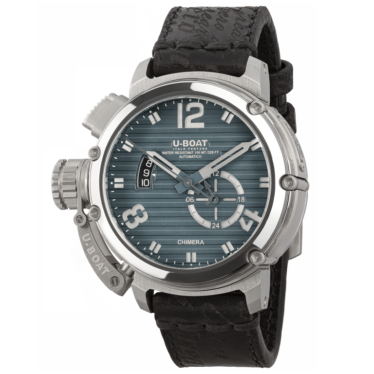 U Boat CHIMERA 46MM SS BLU