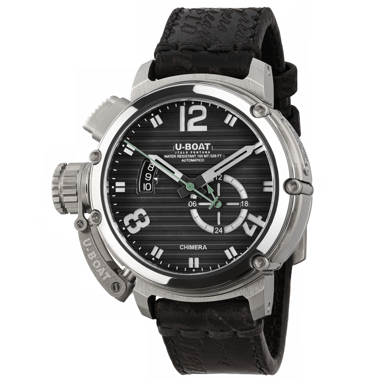 U Boat CHIMERA 46MM SS NERO