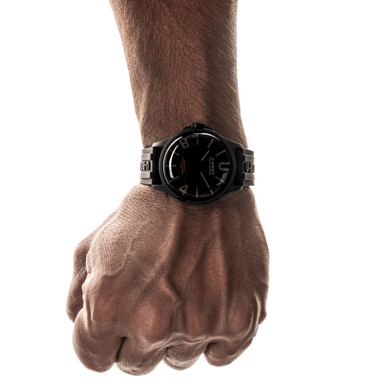 U Boat DARKMOON 40 MM BK BLACK CURVED PVD