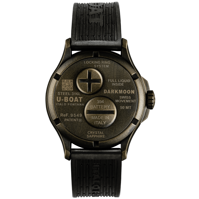 U Boat DARKMOON 40 MM BK BROWN VINTAGE