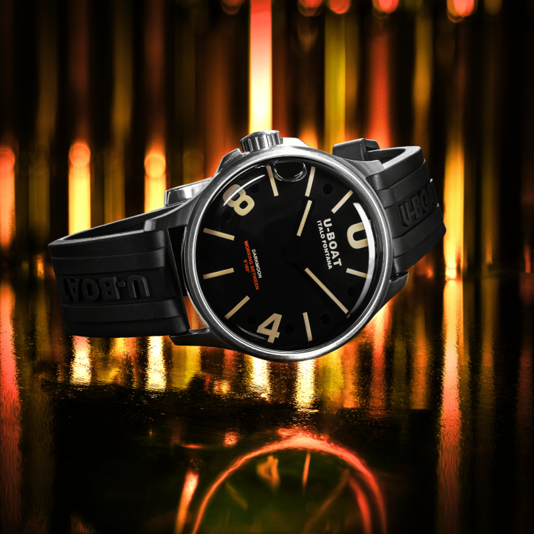 U Boat DARKMOON 40 MM BLACK SS