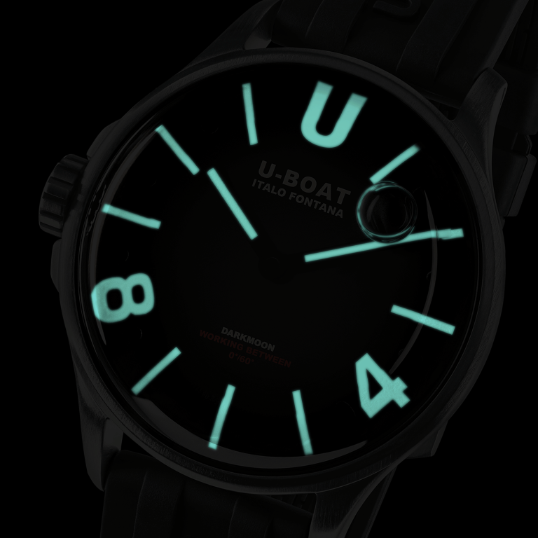 U Boat DARKMOON 40 MM BLACK SS